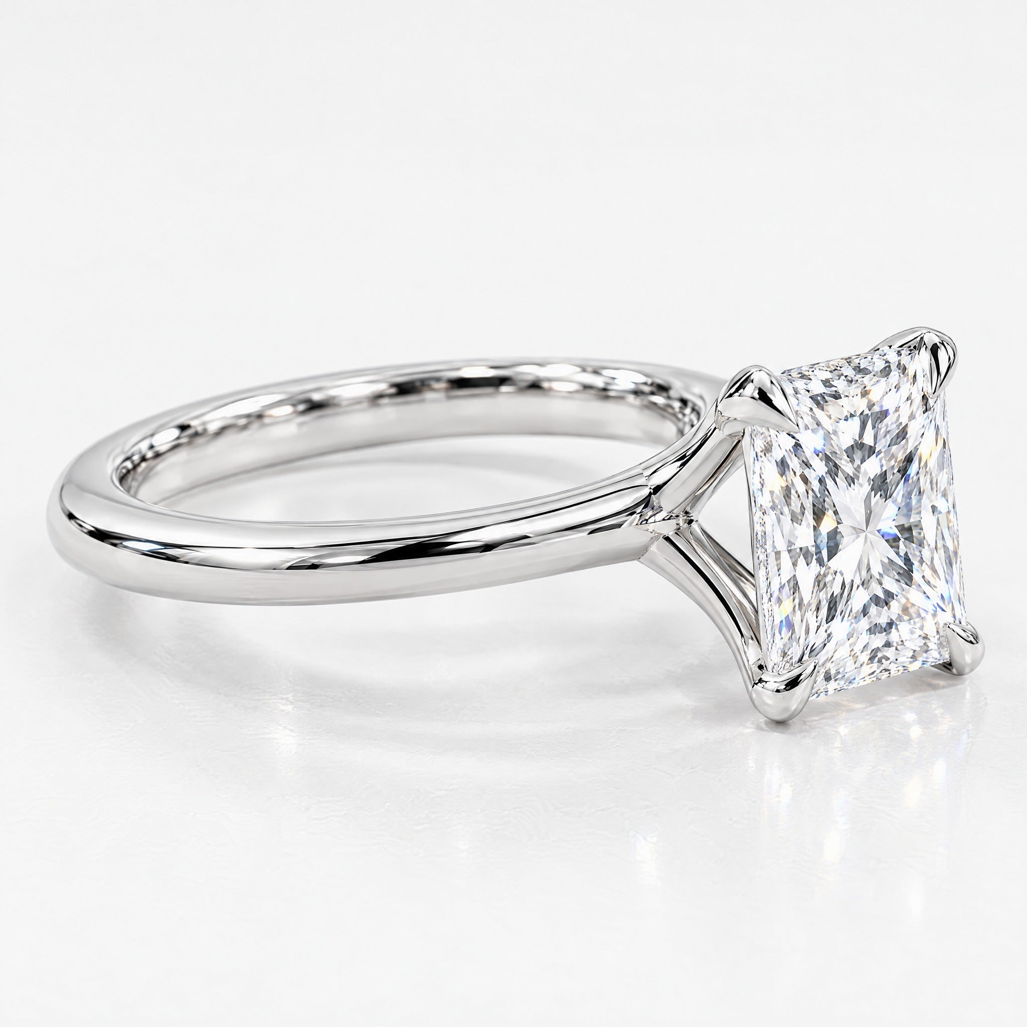 Princess Cathedral Solitaire, side view