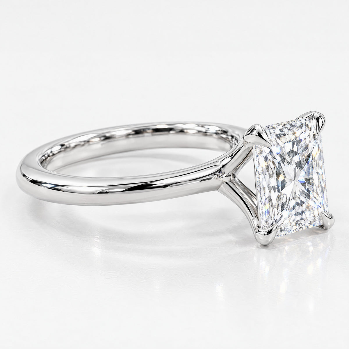 Princess Cathedral Solitaire, side view