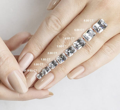 Lab Diamond Radiant Hidden Halo