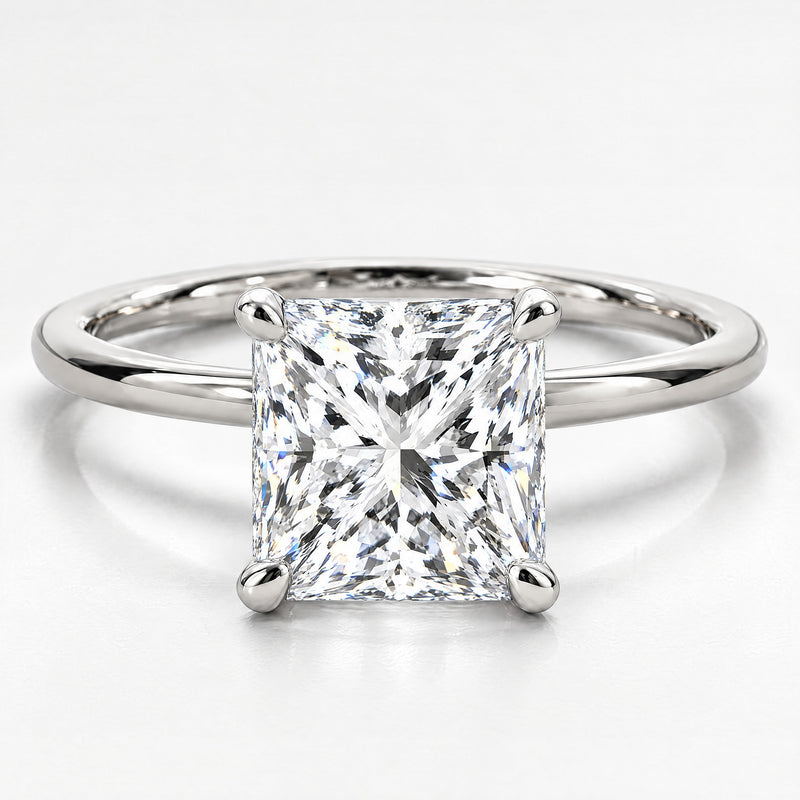 Sleek Princess Solitaire