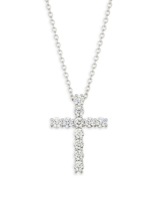 Cross Pendant Necklace (1 ct)