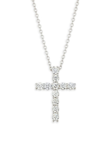 Cross Pendant Necklace (1 ct)