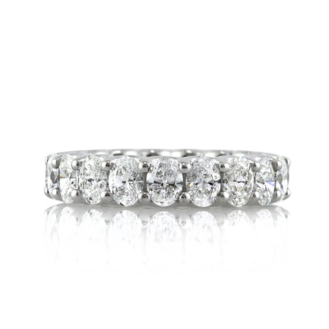 Oval Eternity Band