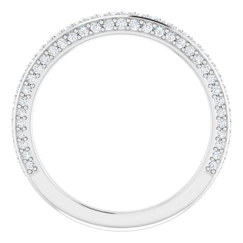 Royal Triple Pave Band