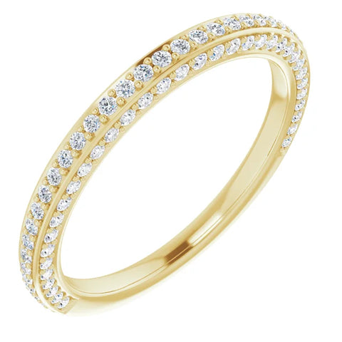 Royal Triple Pave Band