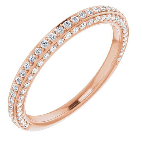 Royal Triple Pave Band