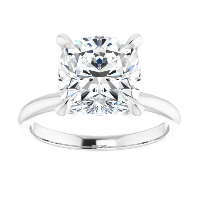 Sleek Cushion Solitaire