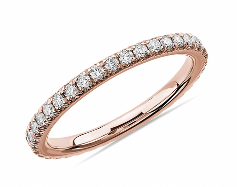 Full Pave Band Eternity Ring