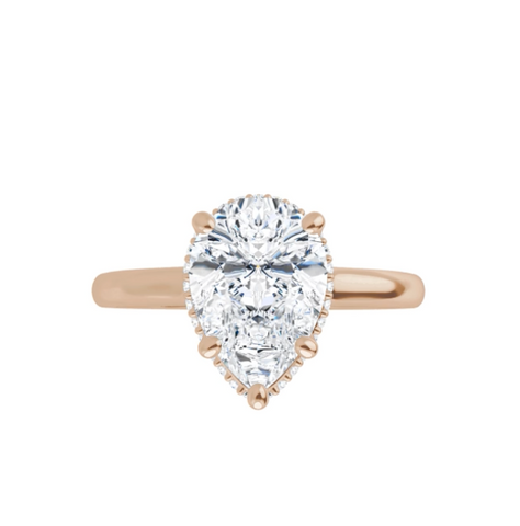 Pear Solitaire with Hidden Halo