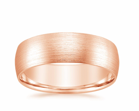 7mm Matte Comfort Fit Men's Band