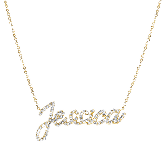 Script Name Necklace